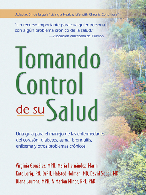 Title details for Tomando control de su salud by Virginia Gonzalez - Available